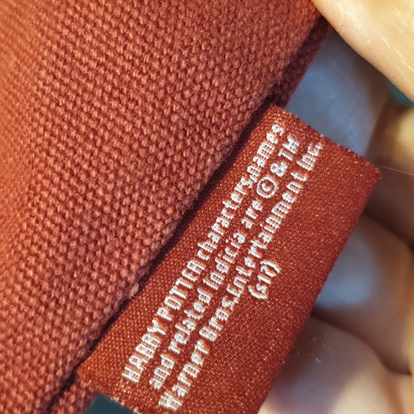 Harry Potter canvas tote shoulder bag Hogwarts Express, good preloved condition - Picture 12 of 17